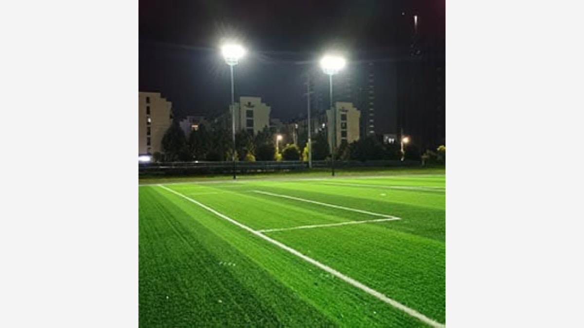 Newskypower solar street lights used for a large-area lighting project