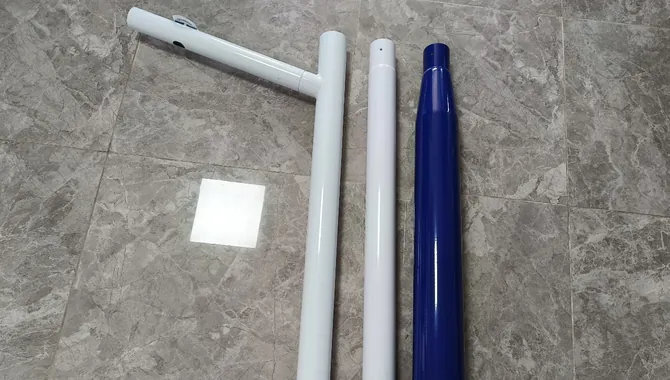 custom light pole arm and modular pole configuration