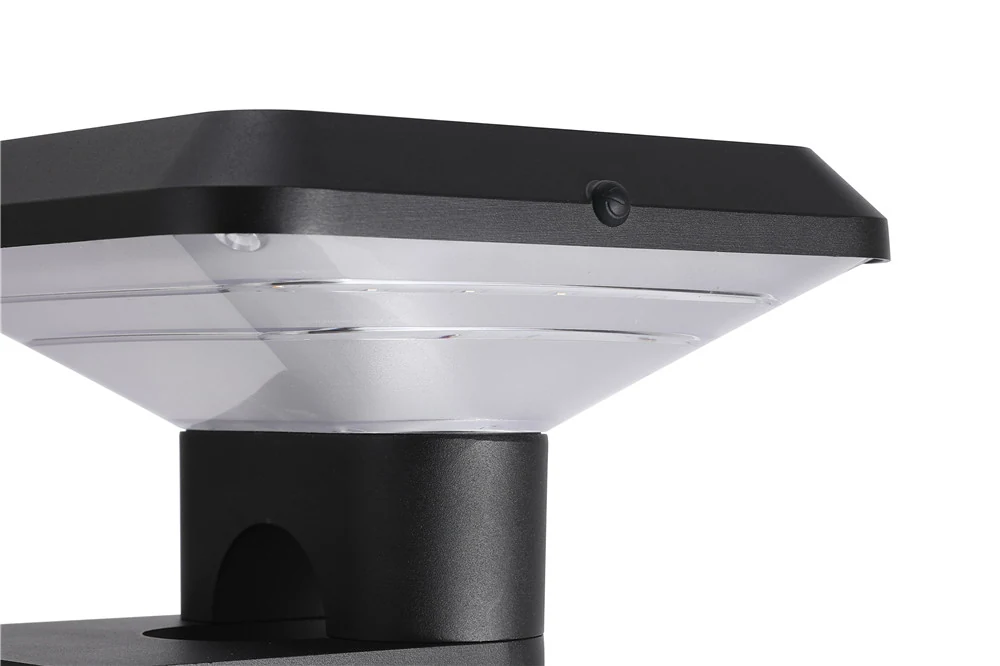 Side view of a source wall-light housing and visible controls