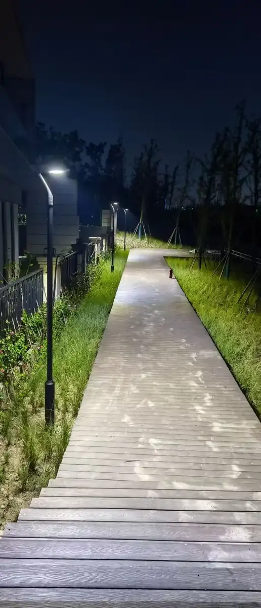 Nighttime walkway photograph from the SCL-009PLUS source folder