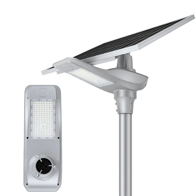 NF solar street light with separate solar panel