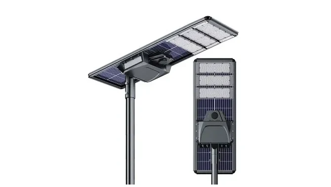 NT double-sided all-in-one solar street light product view