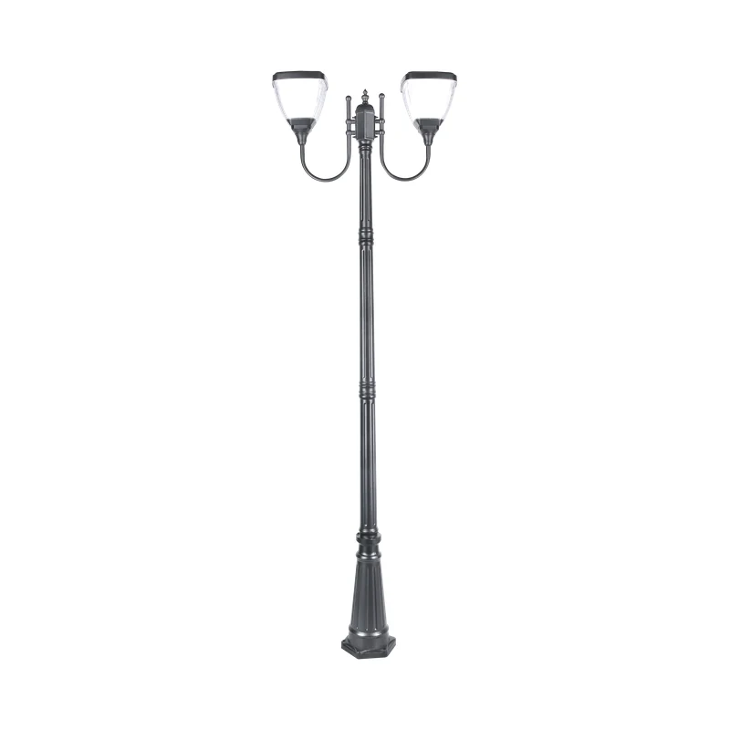 SLL-010 double-head garden light pole