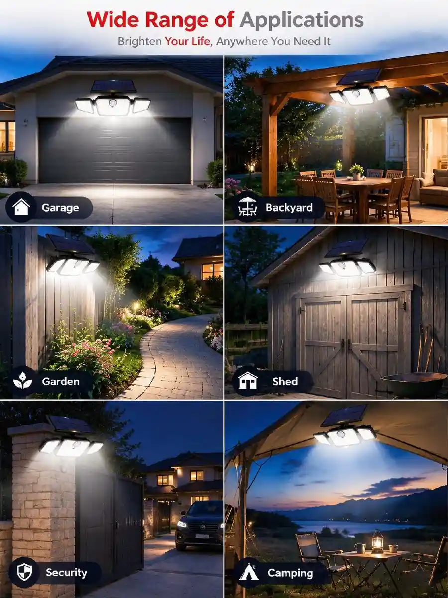 Illustrative WS75 outdoor lighting applications